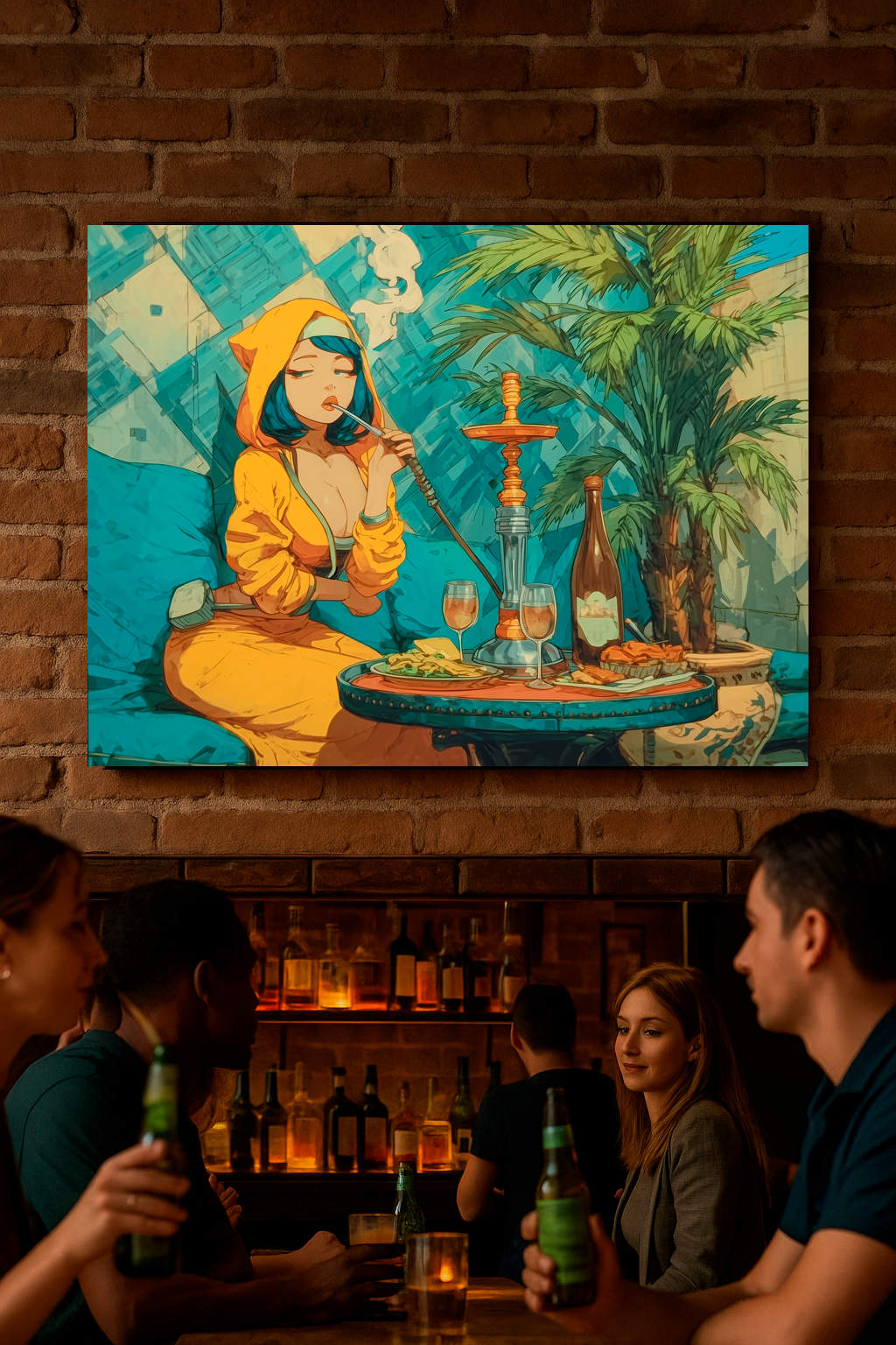 Lazy Luxe – Hookah Lounge Girl