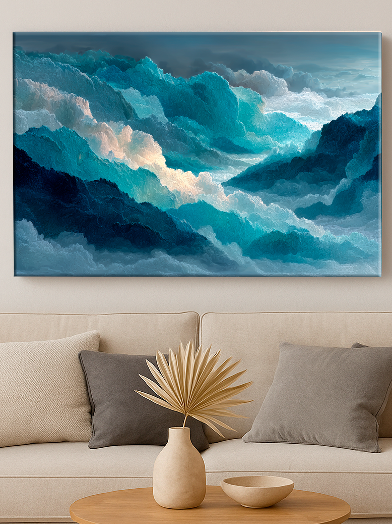 Cloud Ocean – Abstract Sky Landscape