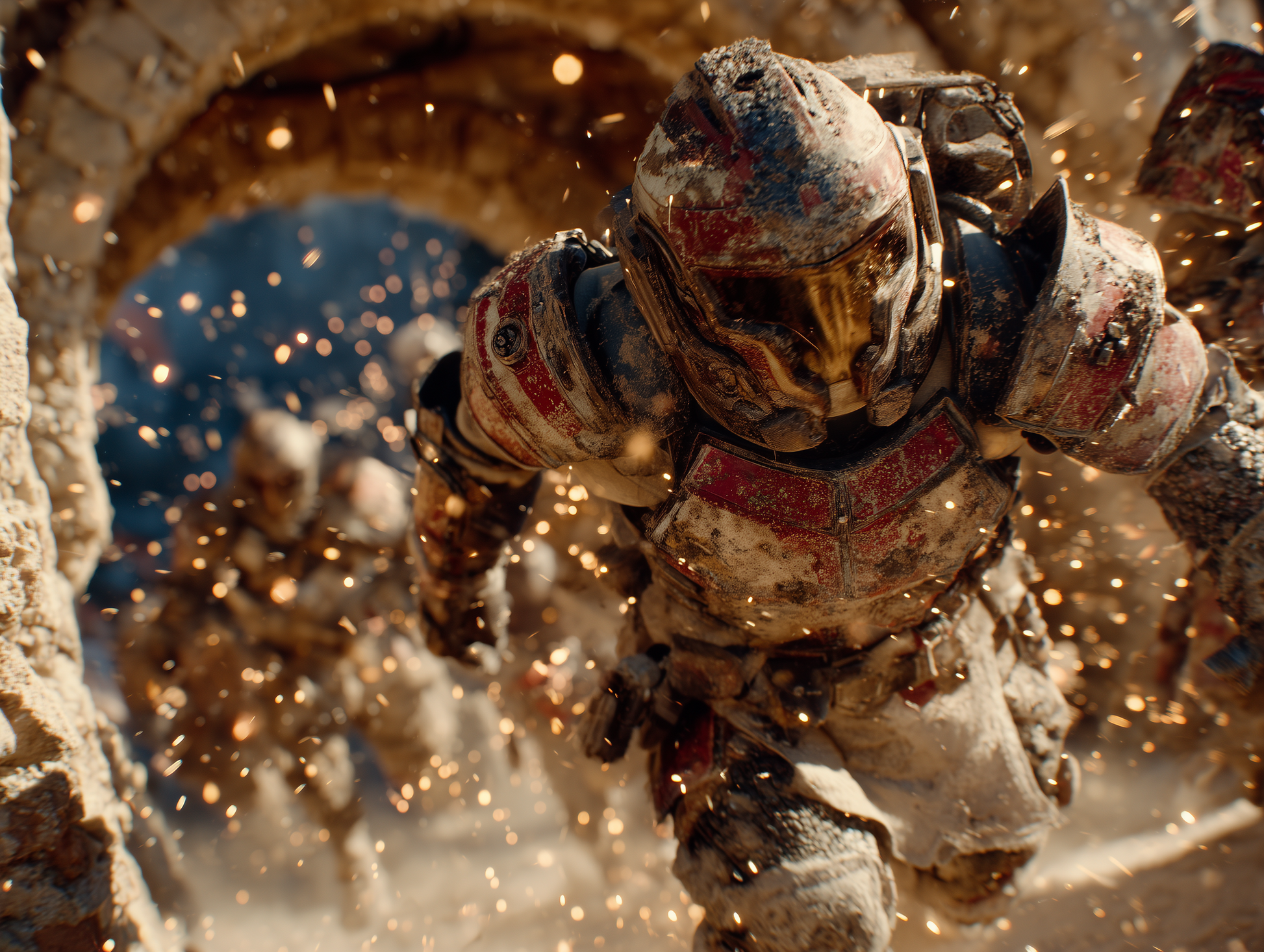 Siege Protocol – Sci-Fi Battle Canvas Art